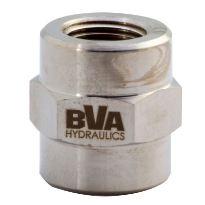 Fitting Coupling 3/8"-18 Nptf X 3/8"-18 Nptf 10,000 Psi
