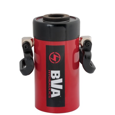 BVA Hydraulics Hollow Hole Cylinder HC6006T 60 Ton 6 Stroke 10,000 psi (700bar)