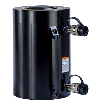 BVA Hydraulics Light Weight Aluminum Cylinder HUD7506T, 75 Ton 6" Stroke 10,000 psi (700bar)