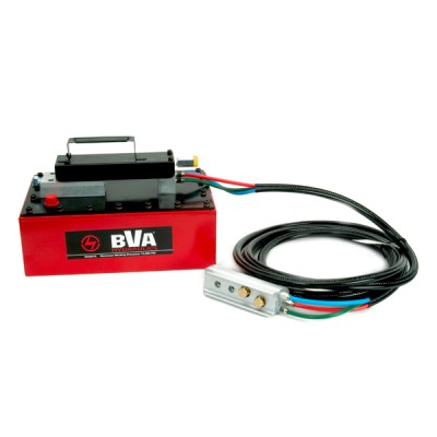 BVA Hydraulics Single Acting PA3801L 2 Speed Air Pump 231.9 Cubic Inch Reservoir, 10,000 psi (700bar)