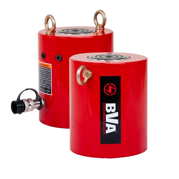 BVA Hydraulics High Tonnage Cylinder HG15004 150 Ton 3.94 Stroke 10,000 ...