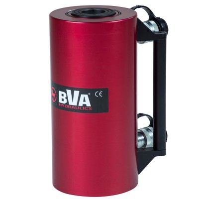 BVA Hydraulics Hollow Hole Cylinder HUDC3010 30 Ton 10 Stroke 10,000 psi (700bar)