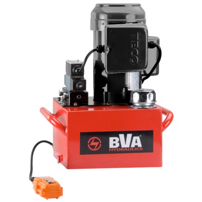 BVA Hydraulics Standard Electric Pump, 1HP, 1ph, 60Hz, 120V, Solenoid, 3W/3P, 2 Gal