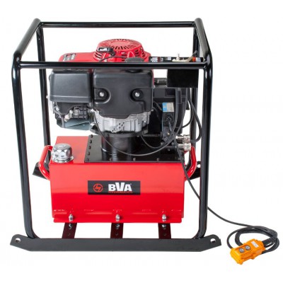 BVA Hydraulics Gas Pump, Solenoid, 4W/3P, 10 Gal